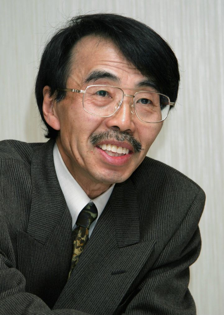 紫綬褒章を受け会見を開いた水島新司さん（2009年10月6日）