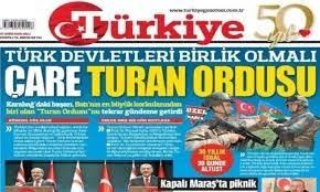 «Τα τουρκικά κράτη πρέπει να ενωθούν» διακηρύσσει η