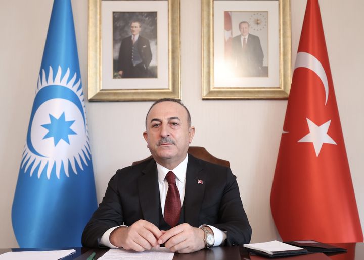 11 Ιανουαρίου 2022 - Ο Τούρκος υπουργός Εξωτερικών Μεβλούτ Τσαβούσογλου σε έκτακτη διαδικτύακή συνάντηση με τους ομολόγους του μέλη του «Οργανισμού Τουρκικών Κρατών» με αφορμή τις εξελίξεις στο Καζακστάν.