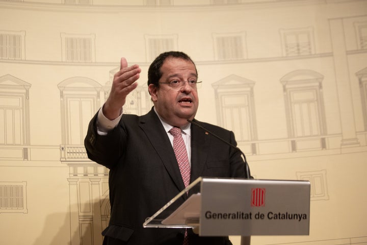 El conseller de Interior de la Generalitat de Catalña, Joan Ignasi Elena.