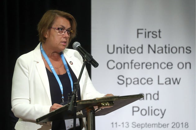 Η αστροφυσικός επικεφαλής της UNOOSA Simonetta di Pippo.