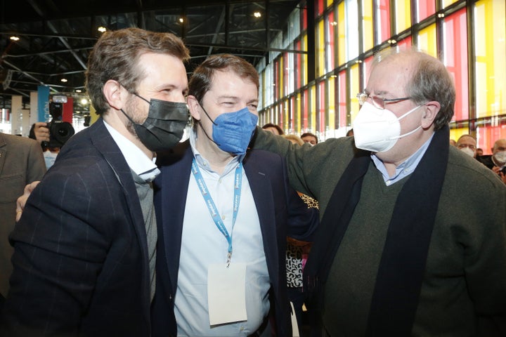 Casado, Mañueco y Herrera