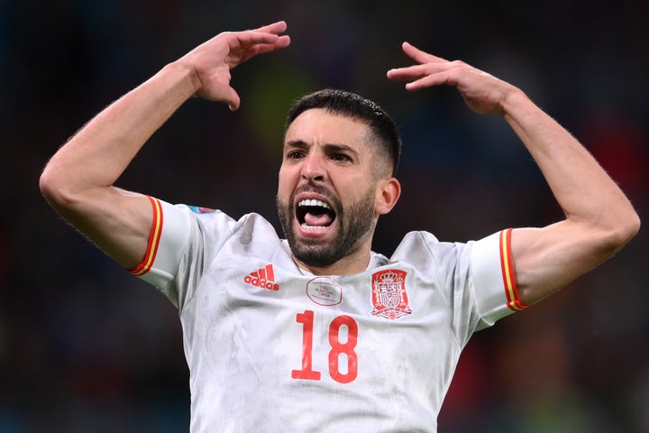 Jordi Alba, eufórico