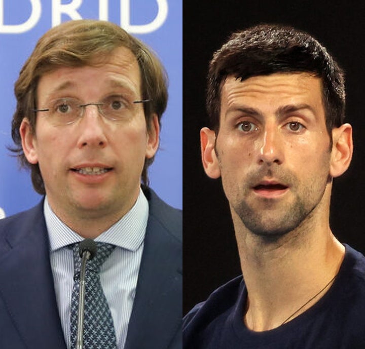 Almeida y Djokovic.