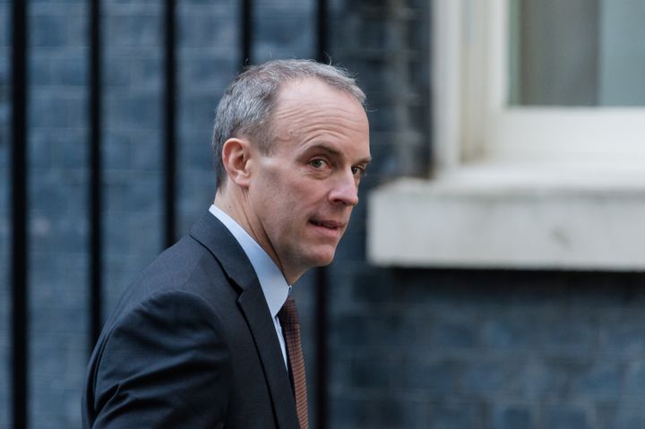Dominic Raab put his foot in it over the May 20, 2020 "party"