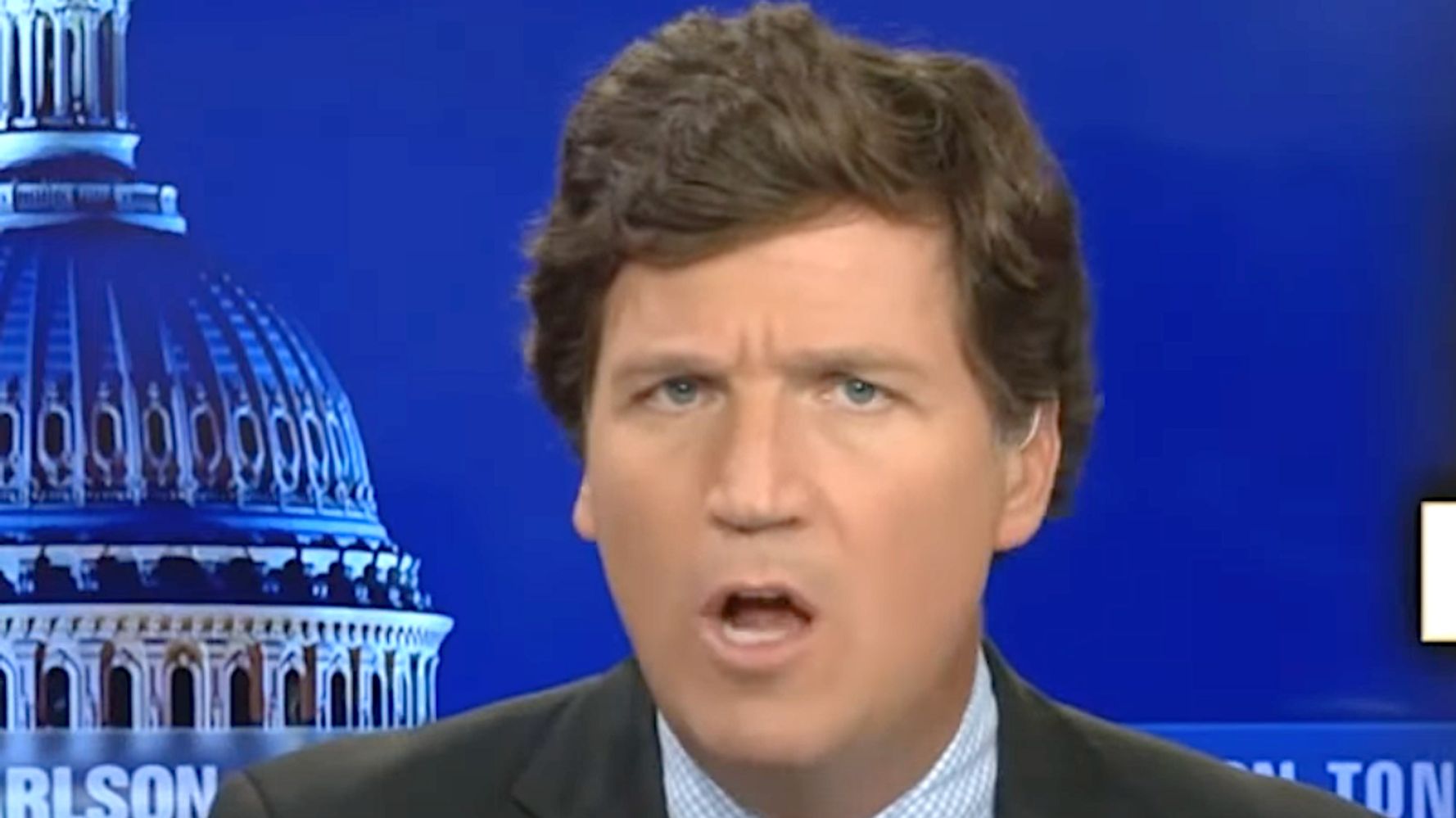 Tucker Carlson Uses Creepiest Comparison In Gripe About Lack Of Media ...