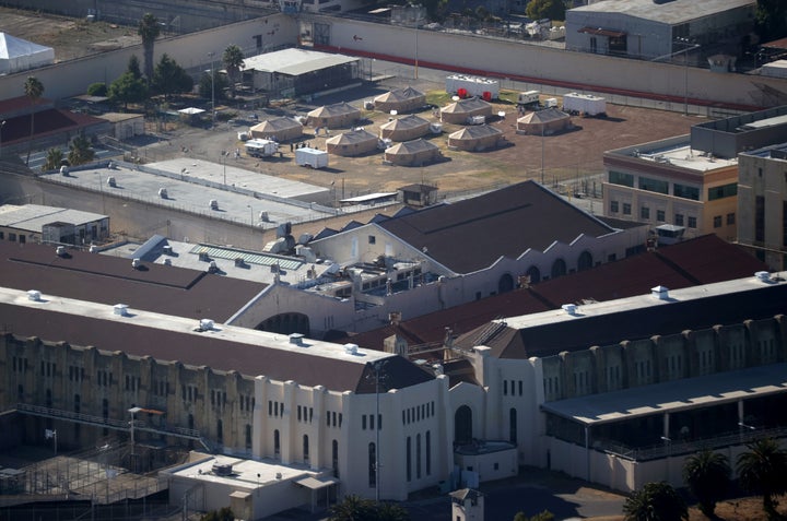 COVID-19 cases are soaring through California's prisons, where a significant number of staff members are refusing to get vaccinated.
