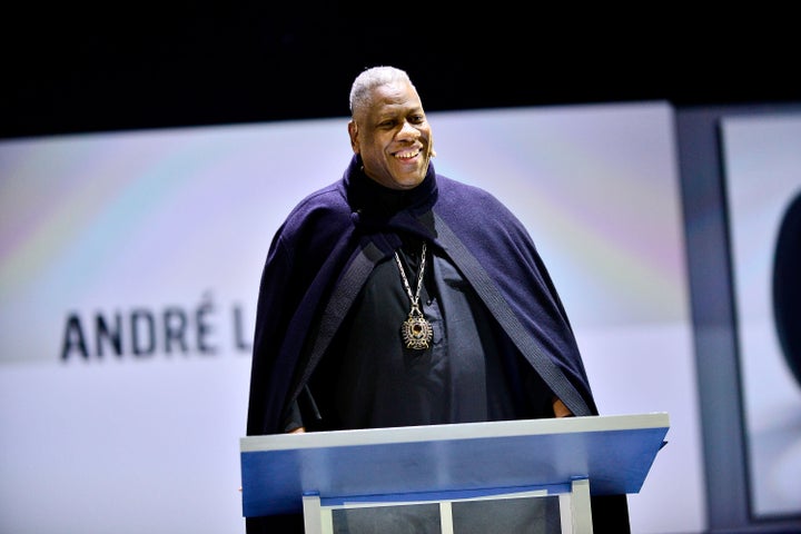 André Leon Talley in 2014 in San Francisco.