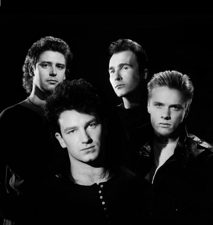 U2 pictured in 1990