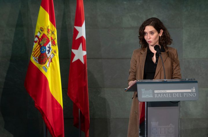 La presidenta de la Comunidad de Madrid, Isabel Díaz Ayuso, en una foto de archivo.