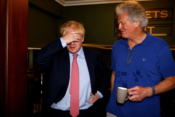 Boris Johnson has previously been supported by Wetherspoons' chairman Tim Martin
