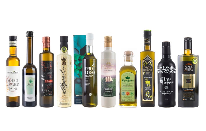 10 aceites de oliva españoles de la guía EVOOLEUM por menos de 10 euros.