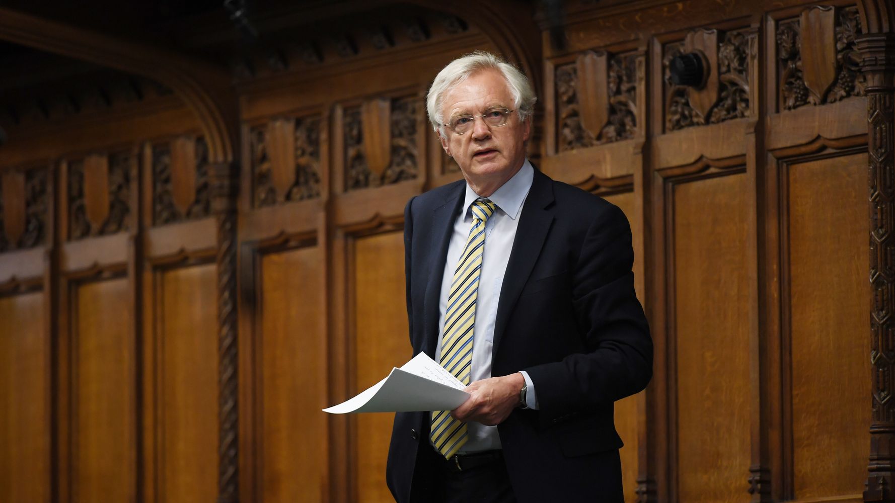 Former Tory Cabinet Minister David Davis Tells Boris Johnson To Resign During PMQs