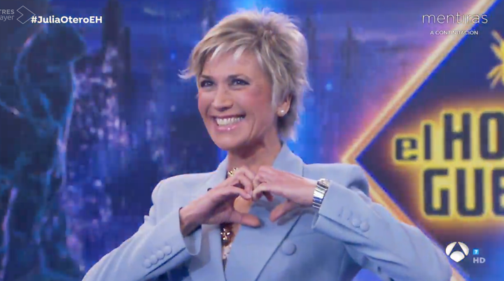 Julia Otero, en 'El Hormiguero'.