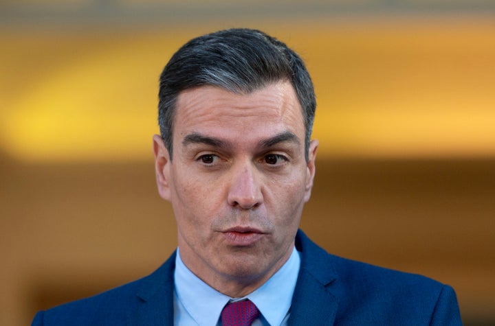 Pedro Sánchez, en La Moncloa.