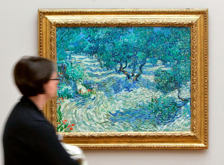 'Los olivos', de Van Gogh.