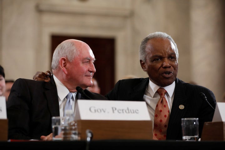 Colleagues of Rep. David Scott (D-Ga.), right, have questioned whether he remains up to the task of chairing the House Committee on Agriculture. Scott rejects their criticism.