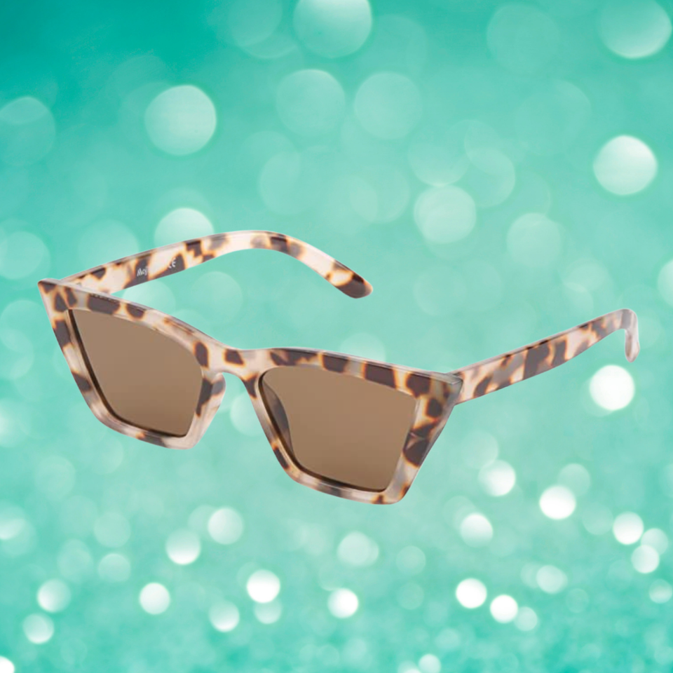 Mint Cat-Eye Polarized Sunglasses