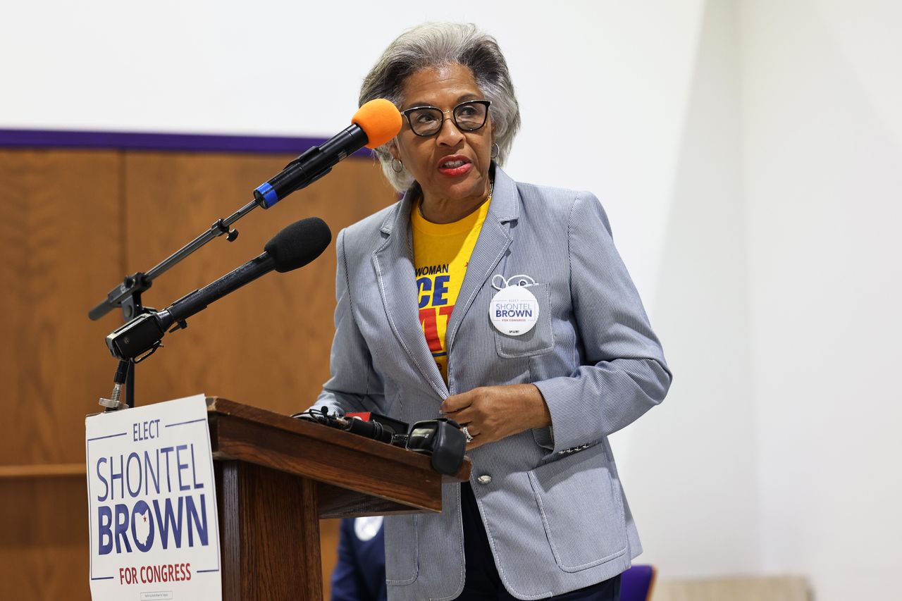 CBC chair Joyce Beatty (D-Ohio), who survived a progressive primary challenge in 2020, campaigned for a more moderate Democrat in an August special election in Ohio.
