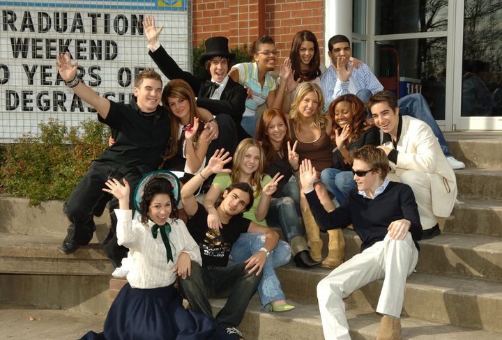 The cast of "Degrassi: Next Generation" celebrates its 100th Episode.