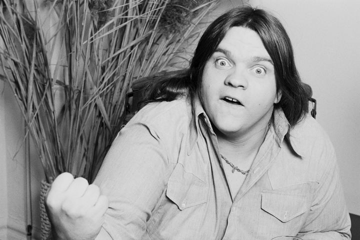 Meat Loaf pictured in 1978. (Photo by Michael Putland/Getty Images)