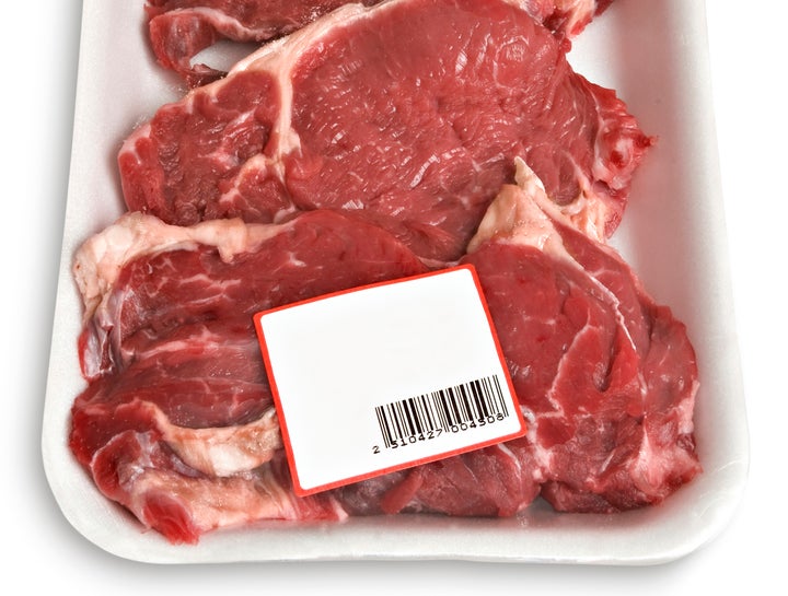 Una bandeja de carne.