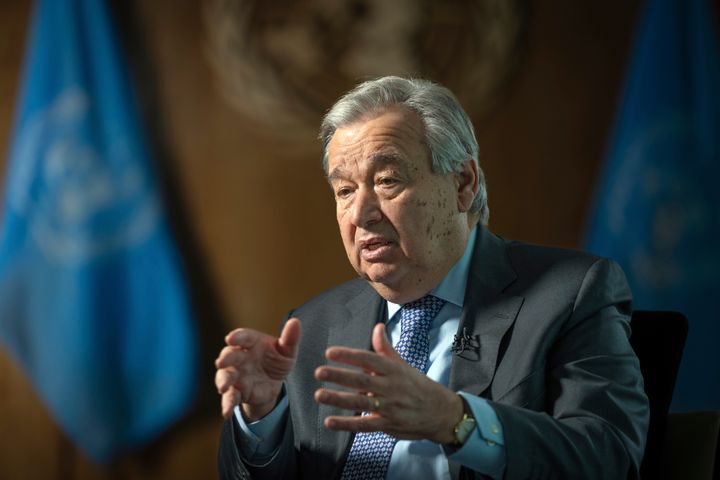 As he starts his second term as U.N. secretary-general, Antonio Guterres said the world is worse in many ways than it was five years ago. 