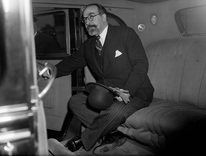 Fernando de los Ríos, en sus tiempos de embajador en Washington