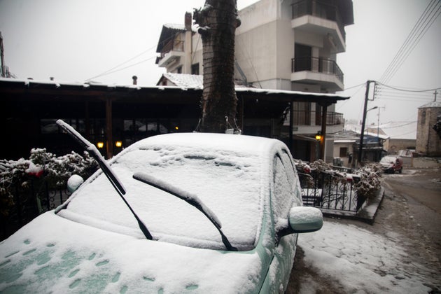 Χιόνια στη Θεσσαλονίκη