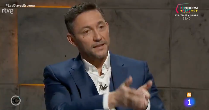 Javier Ruiz, presentador de 'Las Claves' (TVE).