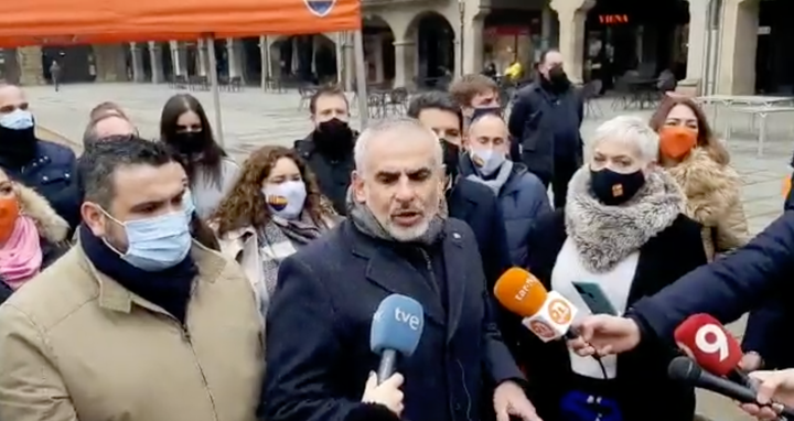 Acto de Ciudadanos en Vic.