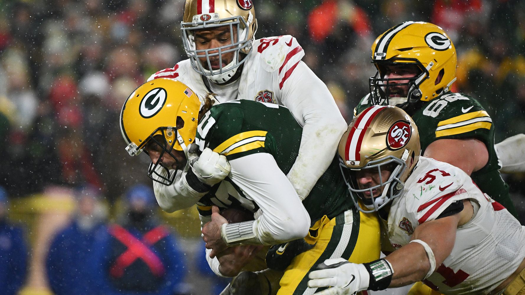 Aaron Rodgers & Green Bay Packers Eliminated From NFL Playoffs On Final Play Of Game