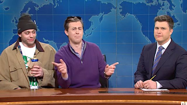 'SNL' Spoofs Ferry Purchase By Pete Davidson And Colin Jost.jpg