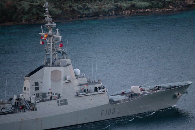 H ισπανική φρεγάτα 'Blas de Lezo' απέπλευσε για να 