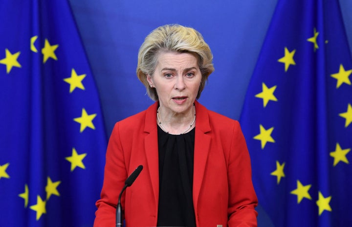 La presidenta de la Comisión Europea, Ursula von der Leyen.