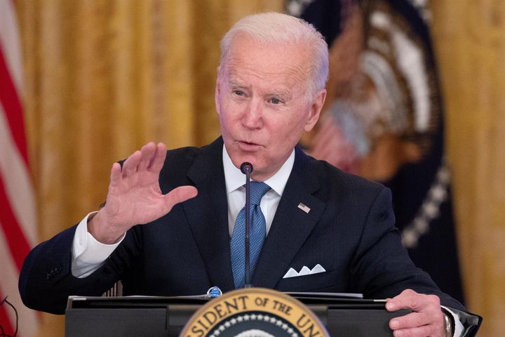 El presidente de EEUU, Joe Biden, este lunes en la Casa Blanca. 