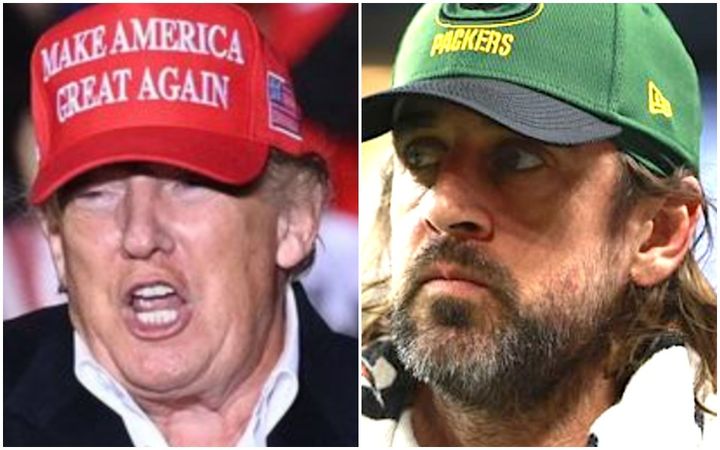 Donald Trump and Aaron Rodgers: Teammates?