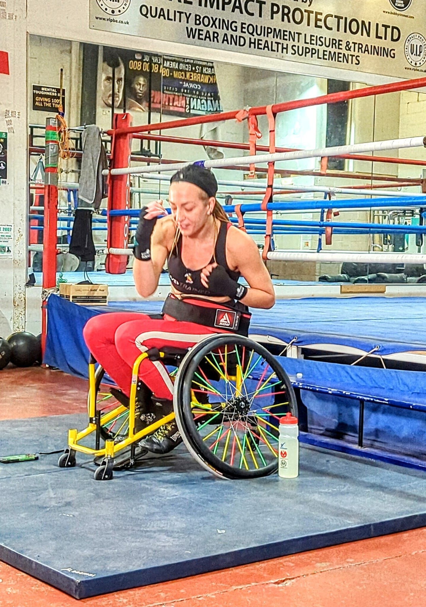 Seated discount boxing workout