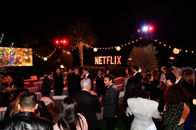 Από την πρεμιέρα της πρώτης αραβικής ταινίας του Netflix, 17 Ιανουαρίου 2022 στο Bvlgari Yacht Club του Ντουμπάι, Ηνωμένα Αραβικά Εμιράτα.  (Photo by Cedric Ribeiro/Getty Images for Netflix)