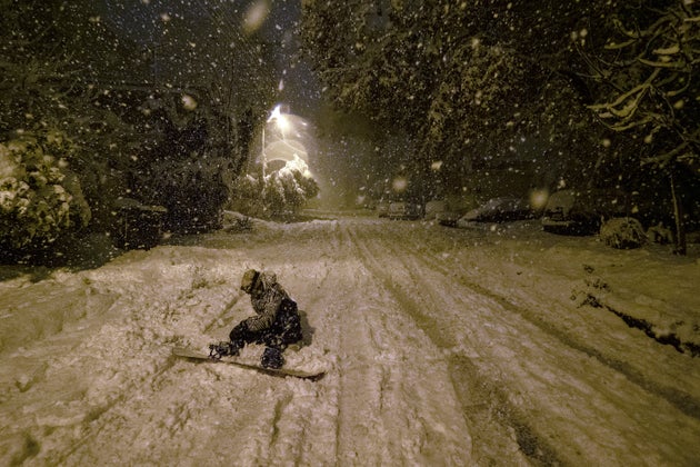 Downhill στους δρόμους της Αθήνας.