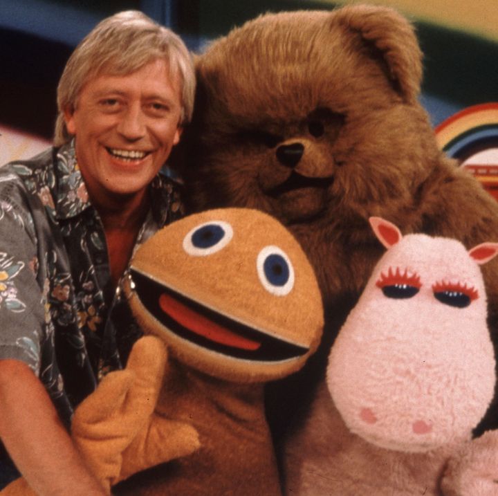 Geoffrey Hayes and Bungle, George and Zippy