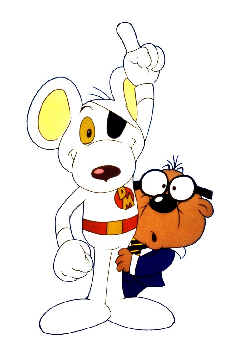 Danger Mouse and Ernest Penfold