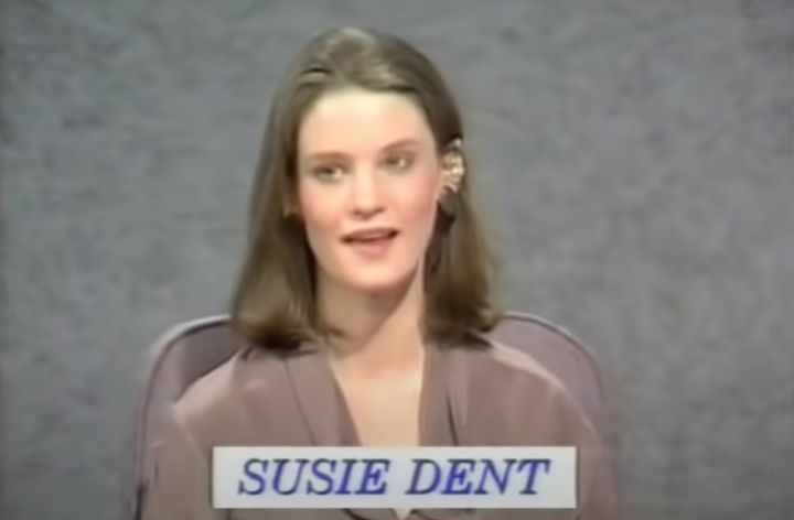 Susie Dent during her first Countdown appearance