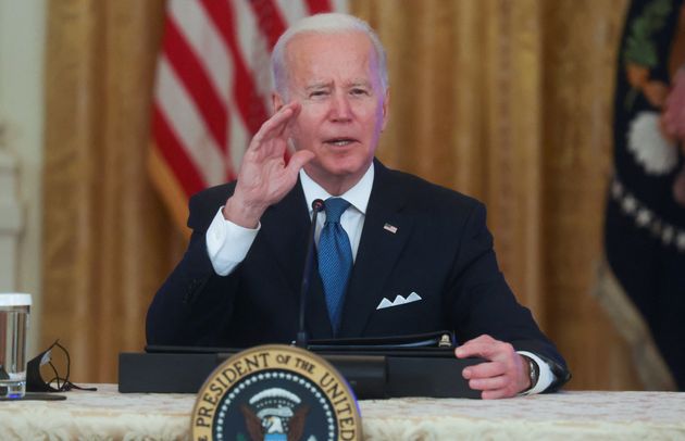 Joe Biden lors d'une table ronde à la Maison Blanche, le 24 janvier