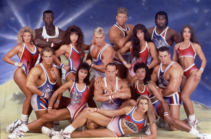 The Gladiators ruled Saturday nights on ITV