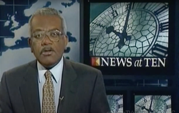 Trevor McDonald on News At Ten