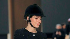 Grace Kelly’s Granddaughter Rides A Horse Down Chanel Runway