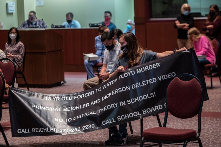 Parents in Virginia have clashed with Loudoun County School Board members over gender equality, COVID-19 protocols and teaching "critical race theory."