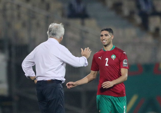 Depuis le début de la Can 2022, Achraf Hakimi a fait des coups francs sa spécialité. 
