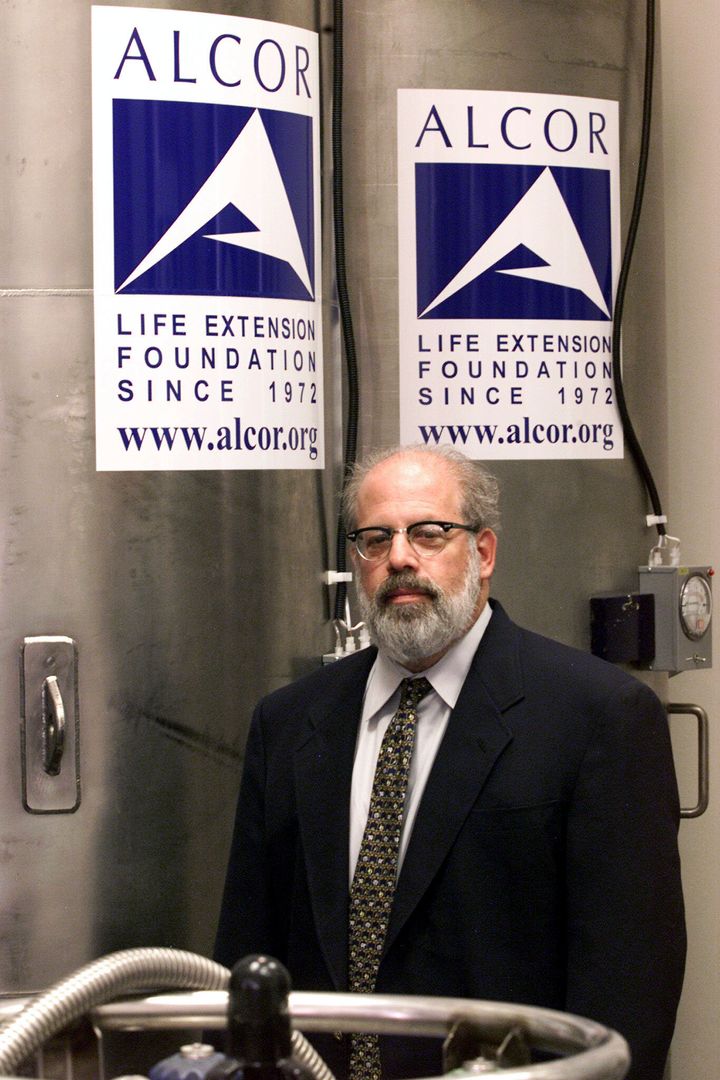 Ο Δρ. Τζέρι Λέμνερ, Πρόεδρος και Διευθύνων Σύμβουλος του Alcor Life Extension Foundation